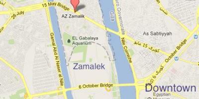 Zamalek ไคโรแผนที่